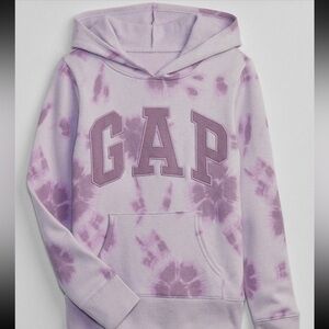GAP Kids Lavender Tie-Dye Hoodie